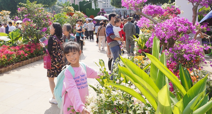 參加寶石節(jié)的客商為梧州市容市貌點(diǎn)贊