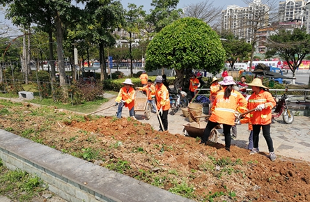 豐富公園綠化景觀