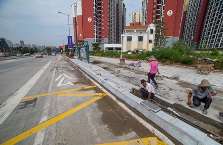 道路貫通工程鋪開(kāi)作業(yè)面