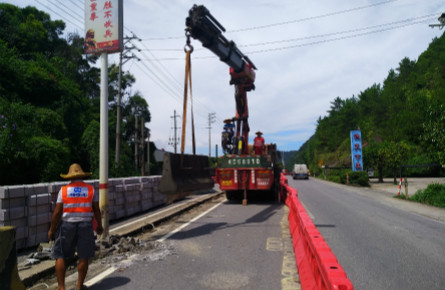 拆除隔離欄 修建綠化帶