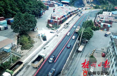 梧封一級路道路改造提升