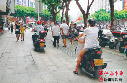 【曝光臺】兩輪車逆向行駛不文明現象屢見不鮮