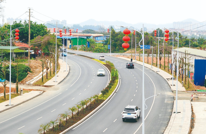 完善設(shè)施道路順暢