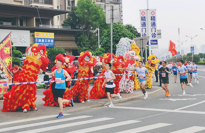 ?雄獅起舞 助威鼓勁