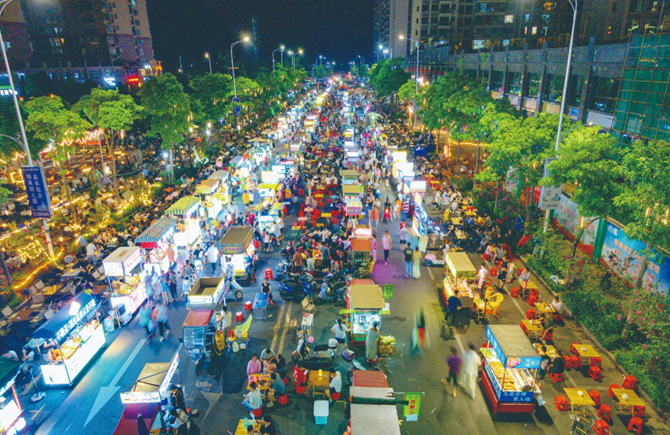 夜經(jīng)濟(jì)為城市添魅力