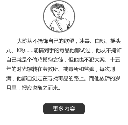 毒品拿走了我的健康